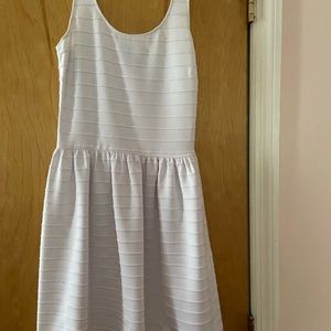 White summer dress from Aqua at Bloomingdales